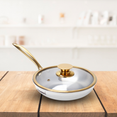 Triply Honeycomb Wok with Glass Lid – 32cm