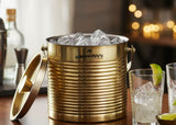 Rose Gold & Gold Stainless Steel Ice Bucket Combo with Tong | Premium Bar & Party Set of 2