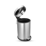 Premium pedal Stainless Steel Dustbin 5 ltr | Rust Resistant | Modern Hygienic Design for Home, Office & Bathroom