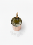Premium Brushed Copper Wine & Champagne Chiller Bucket 1200 ml | Insulated Double-Walled Stainless Steel Bottle Cooler