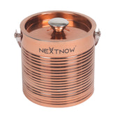 Gold Stainless Steel Ice Bucket with Tong | Premium Bar & Party Ice Bucket