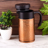 Opall Copper Flask - Hammered Finish