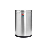 Premium Solid Stainless Steel Dustbin  6 ltr | Rust Resistant | Modern Hygienic Design for Home, Office & Bathroom