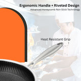 Honeycomb Frying Pan – 26CM