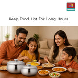 Steelplus Casserole combo 1500ml,2200ml,3500ml