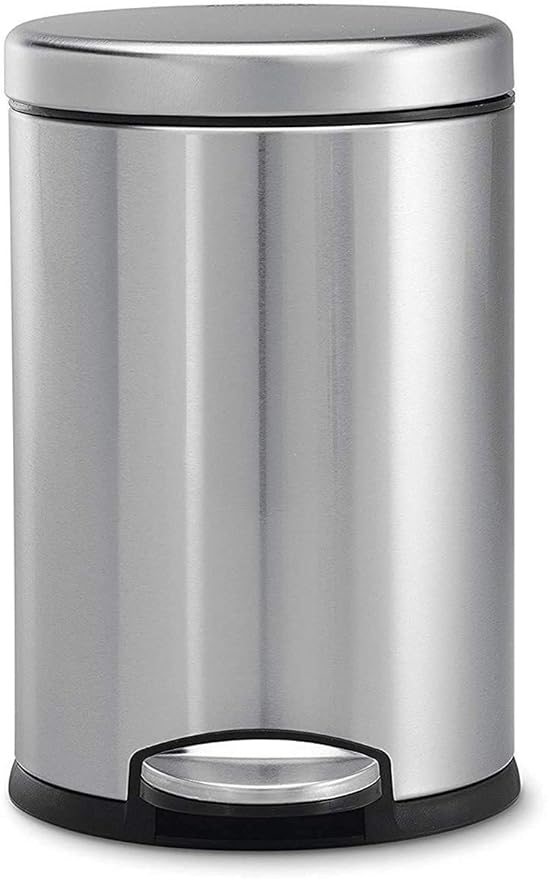 Premium pedal  Stainless Steel Dustbin  5 ltr | Rust Resistant | Modern Hygienic Design for Home, Office & Bathroom