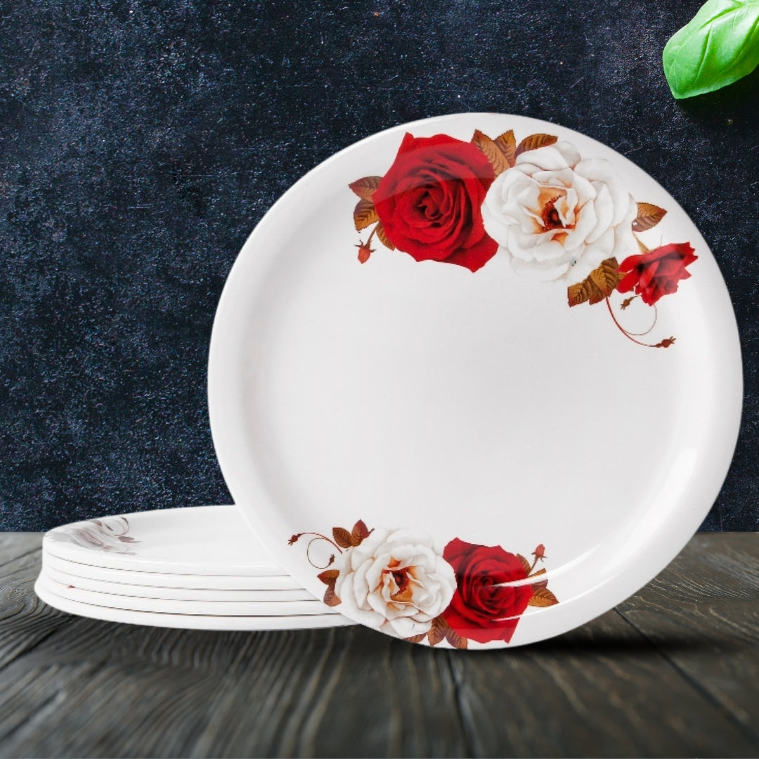 Elegant Dinner Plate Set – 6 Pcs
