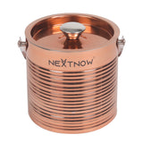Gold Stainless Steel Ice Bucket with Tong | Premium Bar & Party Ice Bucket