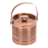 Gold Stainless Steel Ice Bucket with Tong | Premium Bar & Party Ice Bucket
