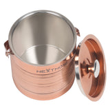 Gold Stainless Steel Ice Bucket with Tong | Premium Bar & Party Ice Bucket