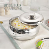 Steel Plus Stainless Steel Casserole - Belly Shaped